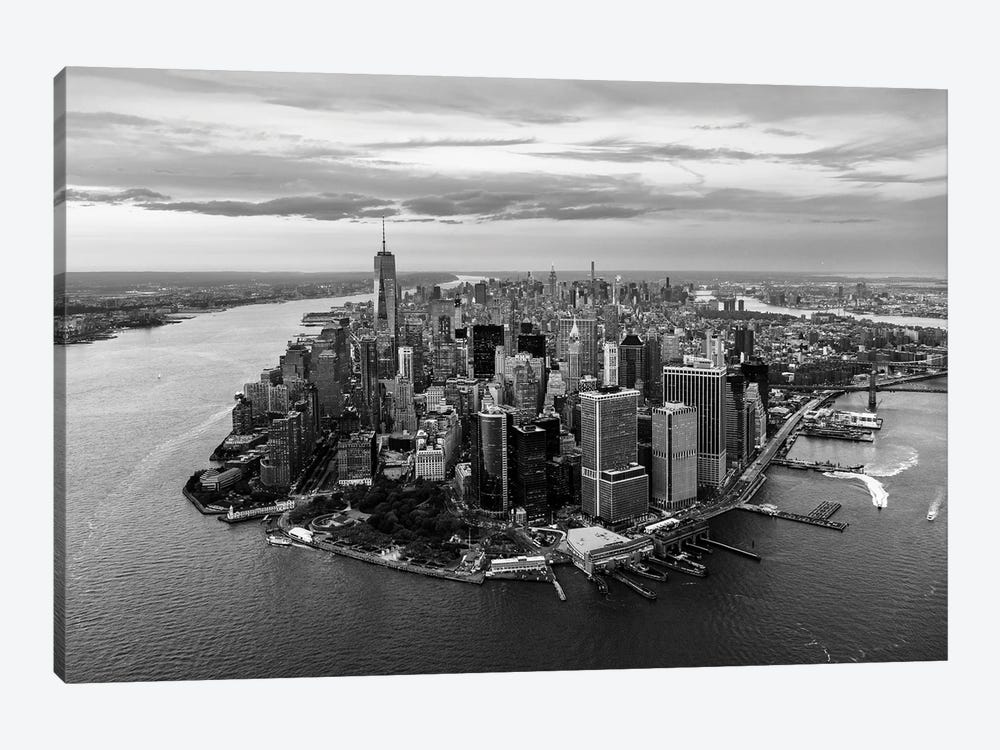 Manhattan From The Top by Matteo Colombo 1-piece Canvas Wall Art