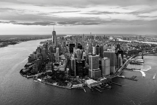 Aerial Photography: Manhattan From The Top by Matteo Colombo