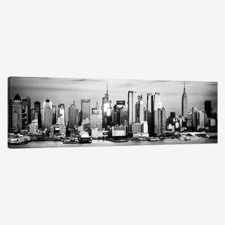 Vintage New York Skyline Canvas Print #TEO1184} by Matteo Colombo Canvas Print