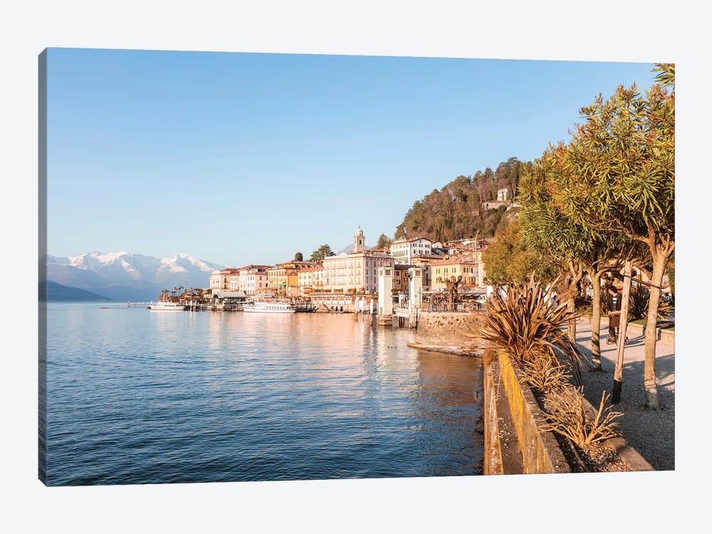 Bellagio Waterfront, Como Lake, Italy by Matteo Colombo 1-piece Canvas Art