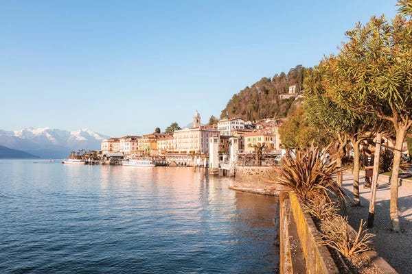 Matteo Colombo: Bellagio Waterfront, Como Lake, Italy by Matteo Colombo