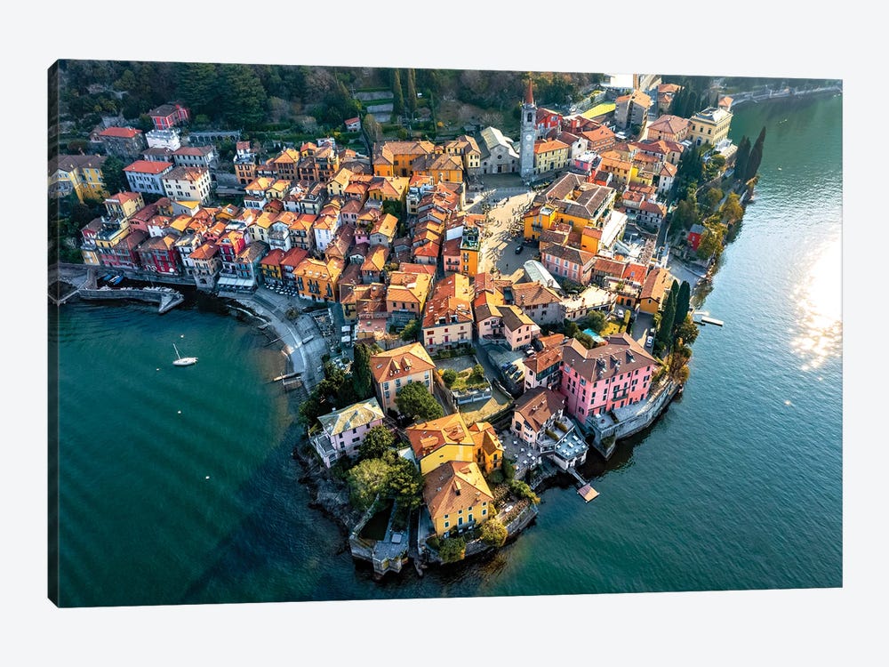Varenna Town, Lake Como, Italy by Matteo Colombo 1-piece Canvas Wall Art