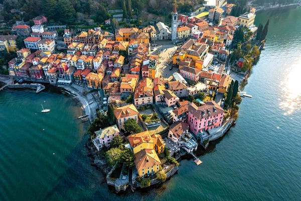 Coastal Villages & Towns: Varenna Town, Lake Como, Italy by Matteo Colombo