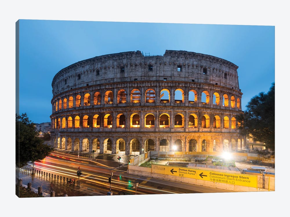 Night At The Colosseum III by Matteo Colombo 1-piece Canvas Print