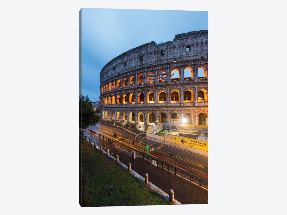 Night At The Colosseum IV by Matteo Colombo 1-piece Canvas Wall Art