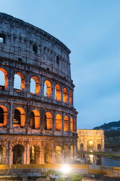 Ancient Ruins: Night At The Colosseum V by Matteo Colombo