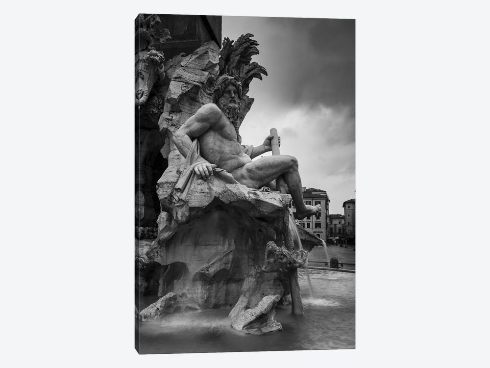 Fountain, Piazza Navona by Matteo Colombo 1-piece Canvas Art Print