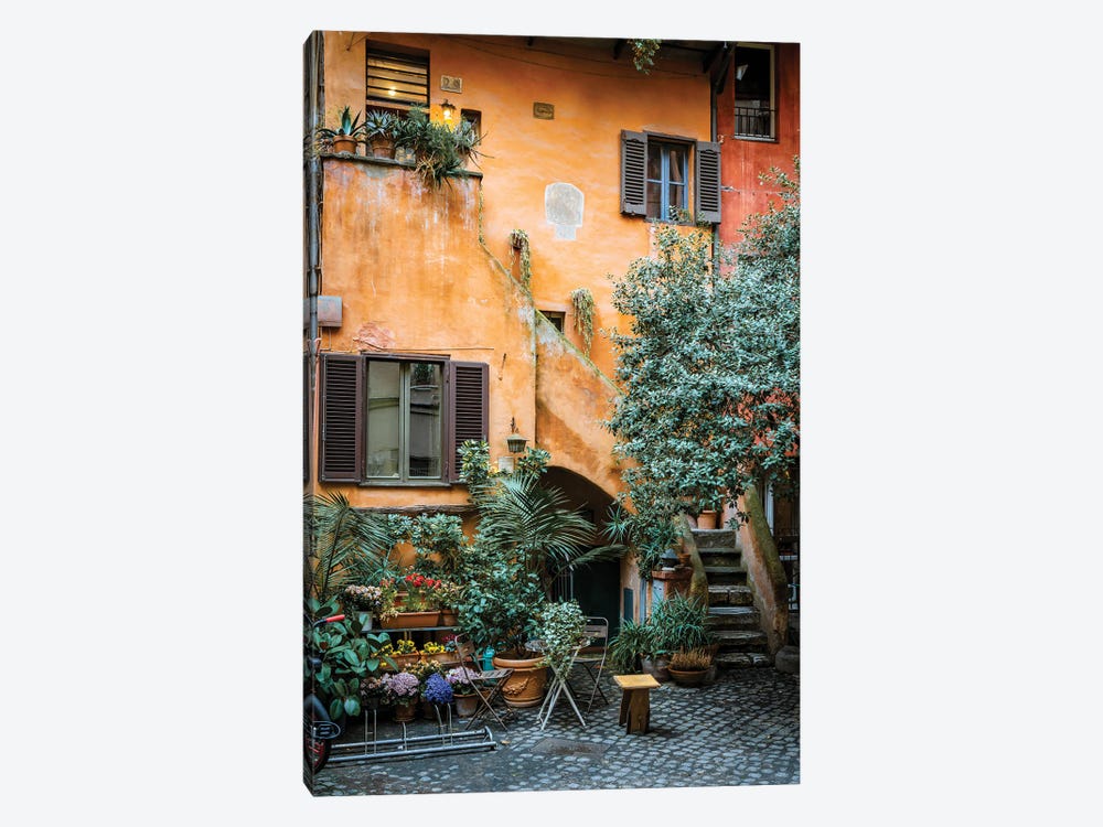 Old Courtyard, Rome I by Matteo Colombo 1-piece Art Print