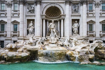 Trevi Fountain, Rome by Matteo Colombo art print