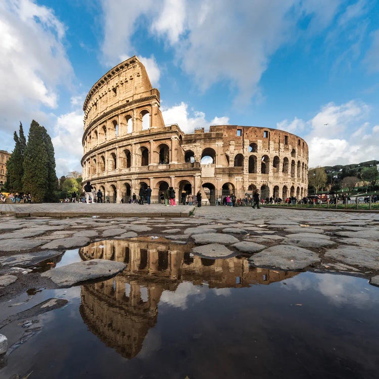Coliseum Reflection, Rome