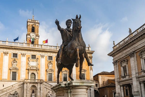 Lazio: Marcus Aurelius, Rome by Matteo Colombo