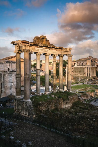 Matteo Colombo: Temple Of Saturn, Rome by Matteo Colombo