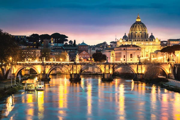 Lazio: Night In Rome by Matteo Colombo