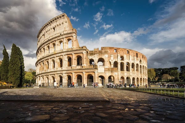 Ancient Ruins: The Ancient Coliseum, Rome by Matteo Colombo
