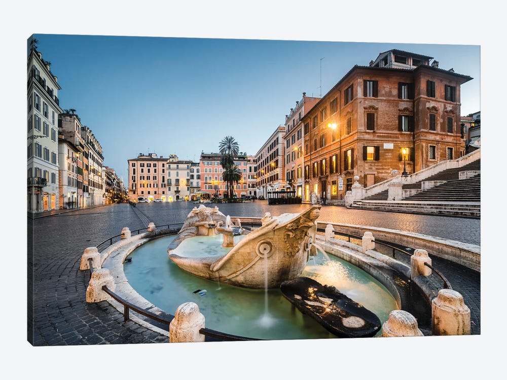 Spagna Square, Rome II by Matteo Colombo 1-piece Canvas Wall Art