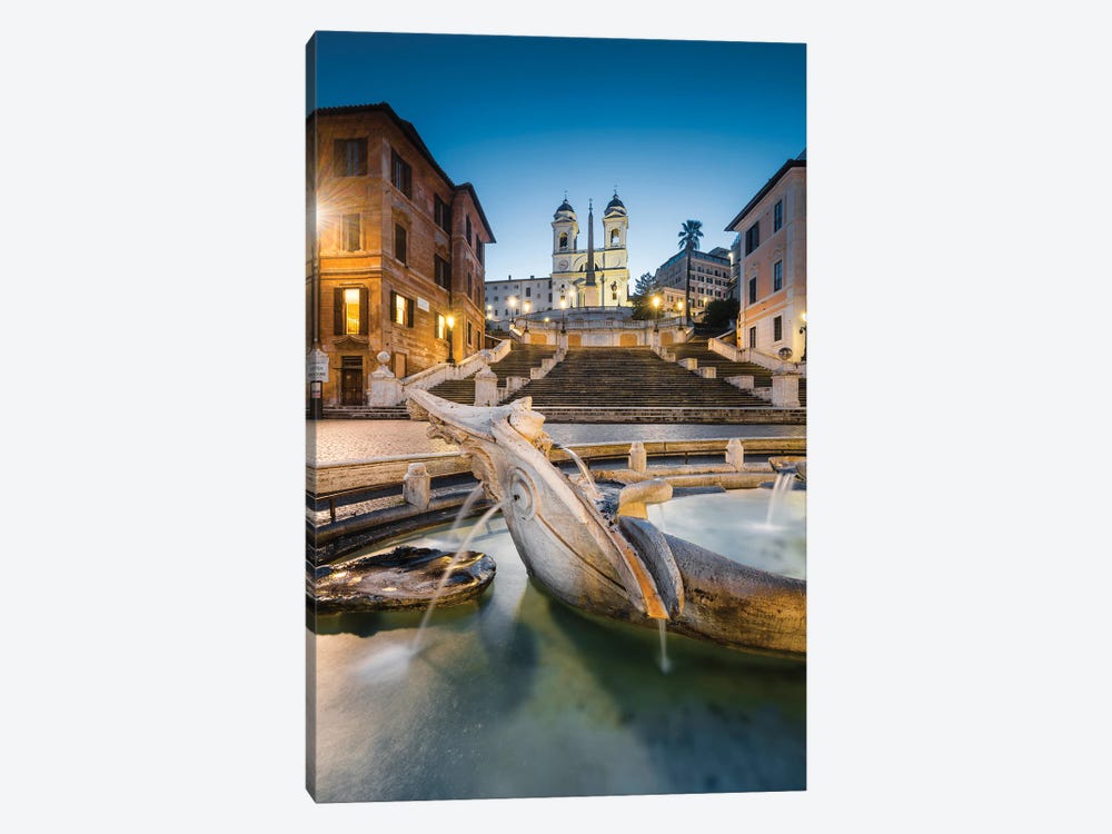 Piazza Di Spagna, Rome, Italy II by Matteo Colombo 1-piece Canvas Art Print