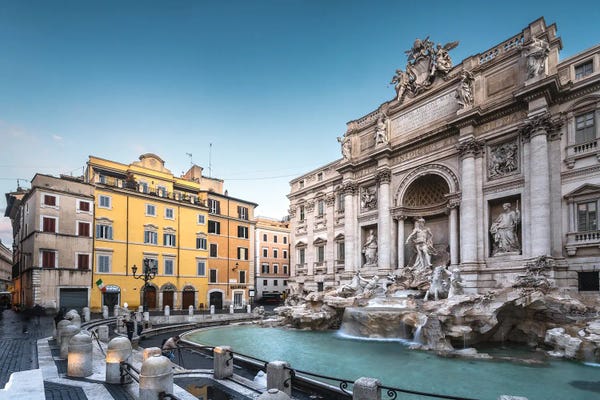 Fountains: Fontana Di Trevi, Rome III by Matteo Colombo