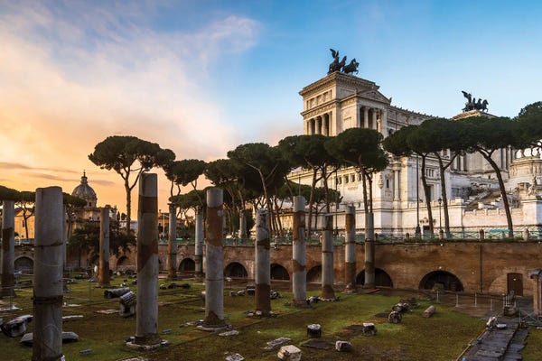 Monuments: First Light Over Rome by Matteo Colombo