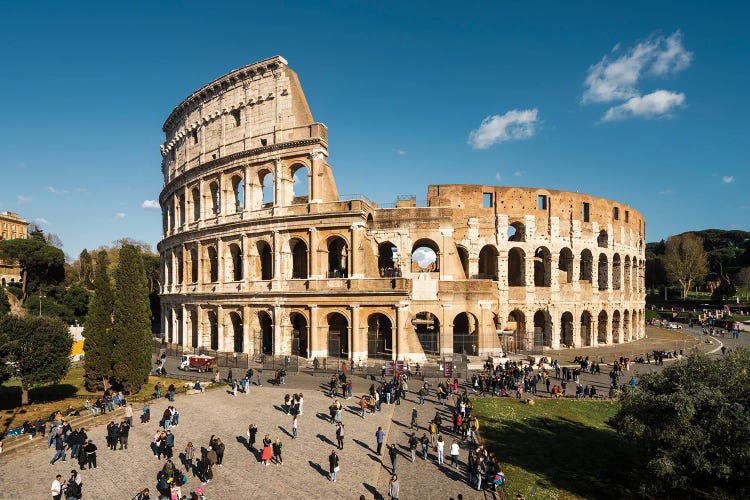 The Mighty Coliseum In Rome