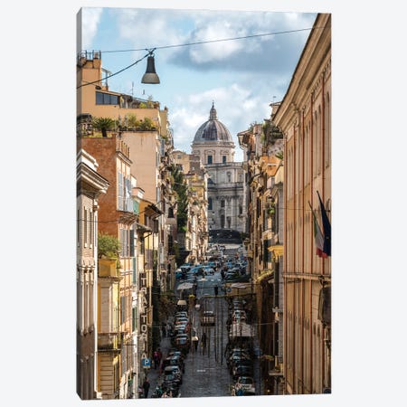 Walking In Monti, Rome III Canvas Print #TEO1266} by Matteo Colombo Canvas Artwork