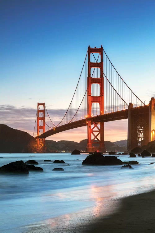 Dawn At The Golden Gate, San Francisco by Matteo Colombo wall art