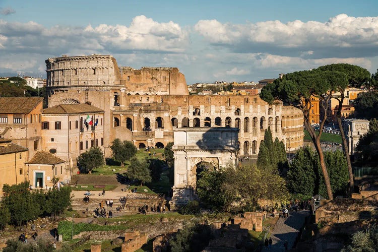The Coliseum And The Forum, Rome I