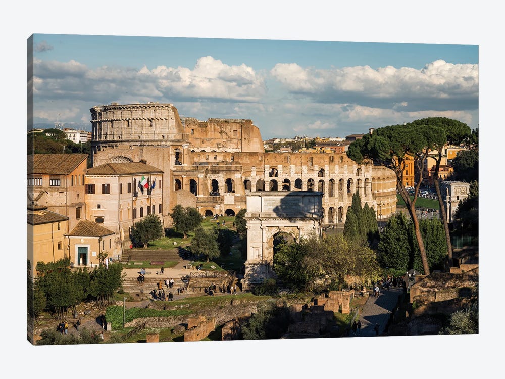 The Coliseum And The Forum, Rome I by Matteo Colombo 1-piece Art Print