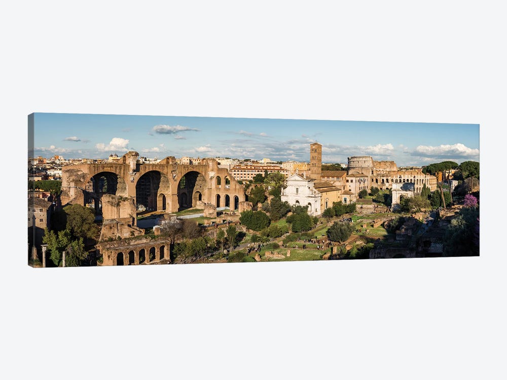 The Coliseum And The Forum, Rome III by Matteo Colombo 1-piece Canvas Print