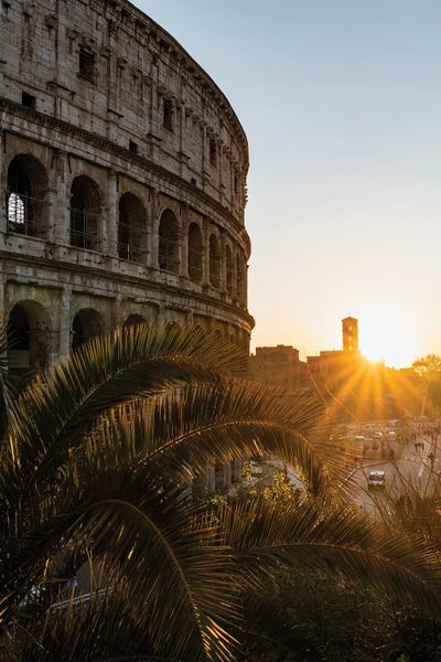 Ancient Ruins: Last Light On The Coliseum, Rome II by Matteo Colombo