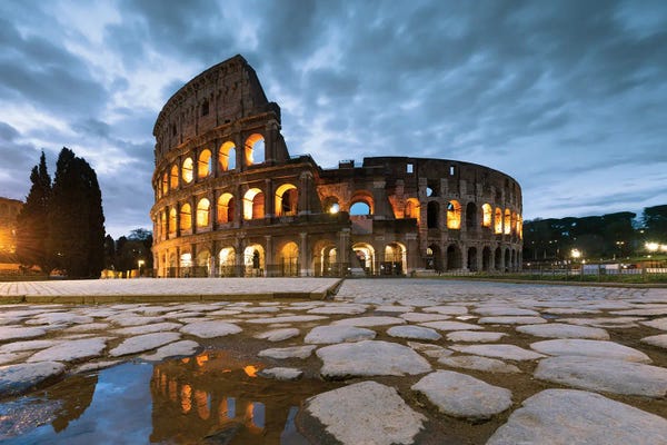 Ancient Ruins: Il Colosseo, Rome by Matteo Colombo