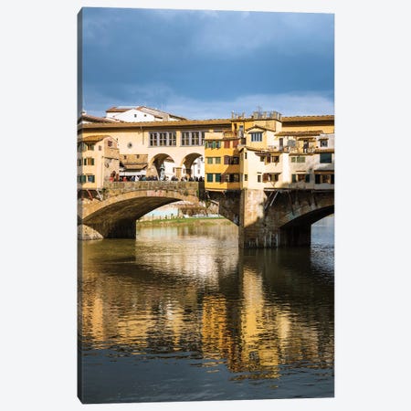 Ponte Vecchio At Night, Florence, Eggers Terry Art Wall Canvas | - Tus