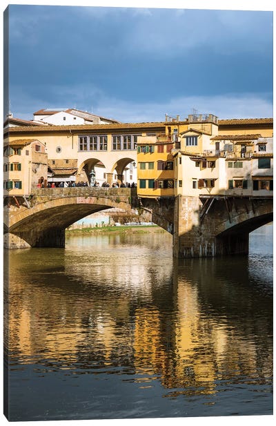 Ponte Vecchio, Florence I Canvas Art Print - Florence Art