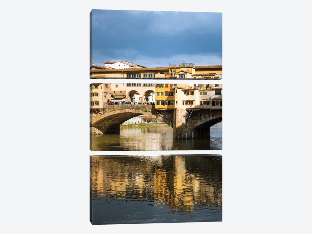Ponte Vecchio, Florence I by Matteo Colombo 3-piece Canvas Wall Art