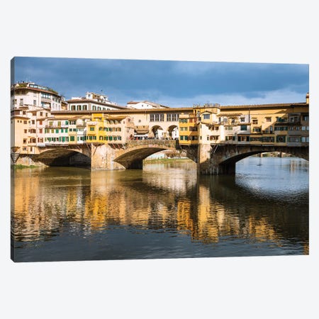 Ponte Vecchio, Florence II Canvas Print #TEO1281} by Matteo Colombo Canvas Art Print