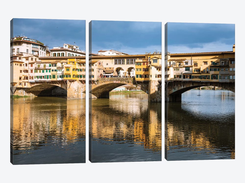 Ponte Vecchio, Florence II by Matteo Colombo 3-piece Canvas Print