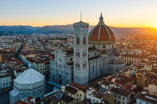 Florence: Sunrise In Florence, Italy by Matteo Colombo