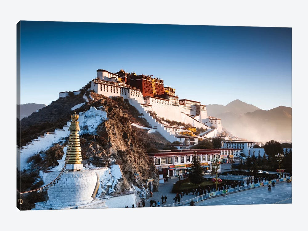Famous Potala Palace, Lhasa, Tibet by Matteo Colombo 1-piece Canvas Wall Art