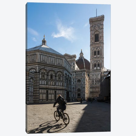 Baptistery And Campanile, Florence Canvas Print #TEO1304} by Matteo Colombo Canvas Art Print