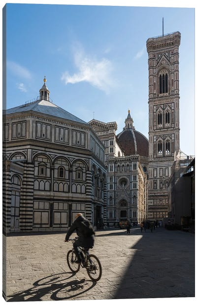 Baptistery And Campanile, Florence Canvas Art Print - Florence Art