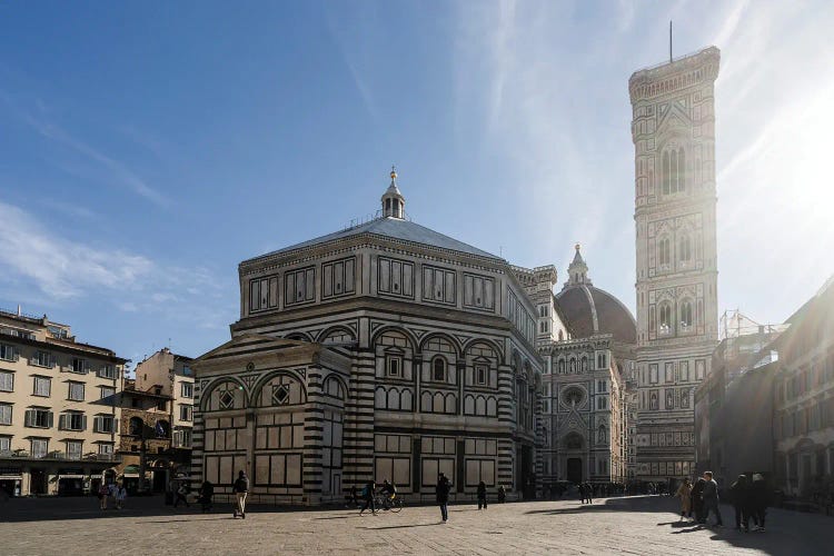 Baptistery And Bell Tower, Florence