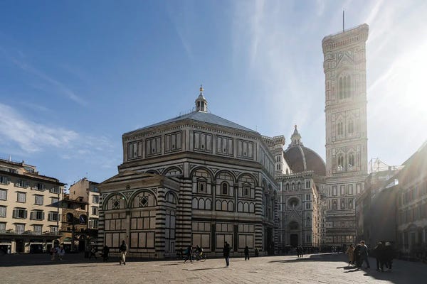 Monuments: Baptistery And Bell Tower, Florence by Matteo Colombo