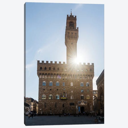 Palazzo Vecchio, Florence, Italy Canvas Print #TEO1306} by Matteo Colombo Canvas Print