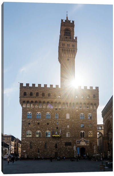 Palazzo Vecchio, Florence, Italy Canvas Art Print - Florence Art
