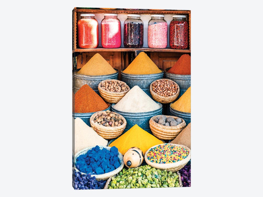 Colorful Spices, Morocco I by Matteo Colombo 1-piece Art Print