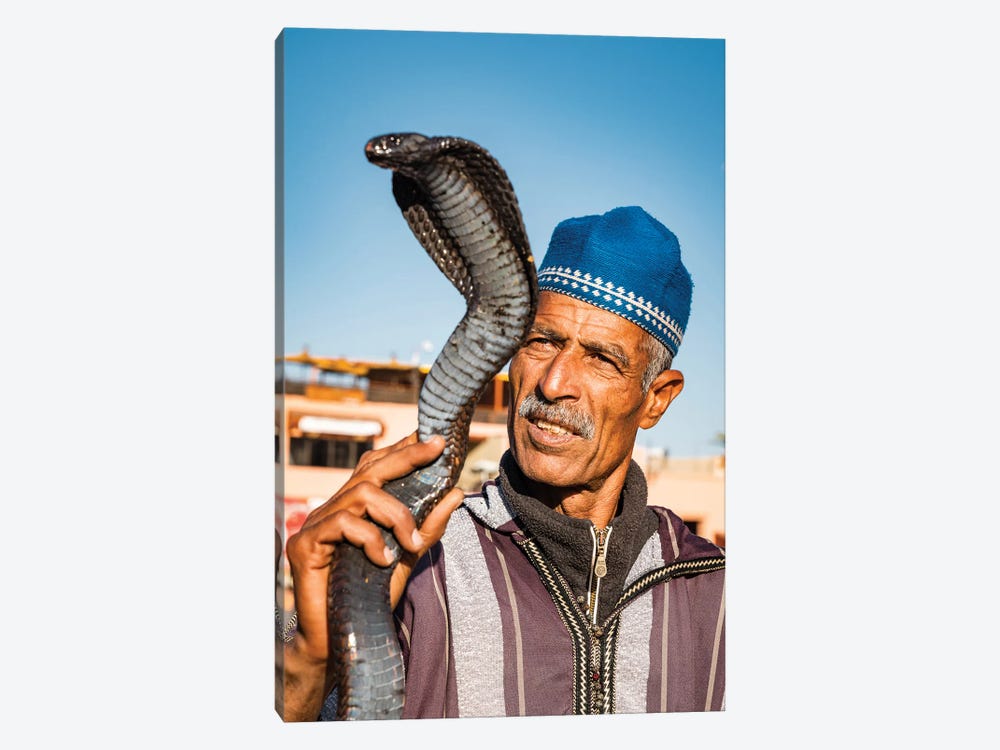 The Snake Charmer, Morocco II by Matteo Colombo 1-piece Canvas Print