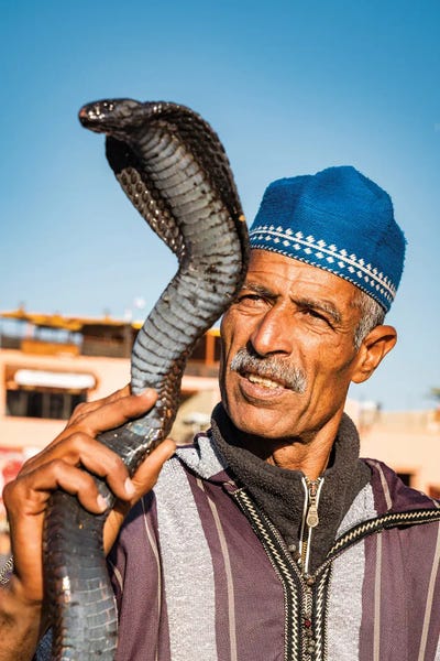 Moroccan Culture: The Snake Charmer, Morocco II by Matteo Colombo