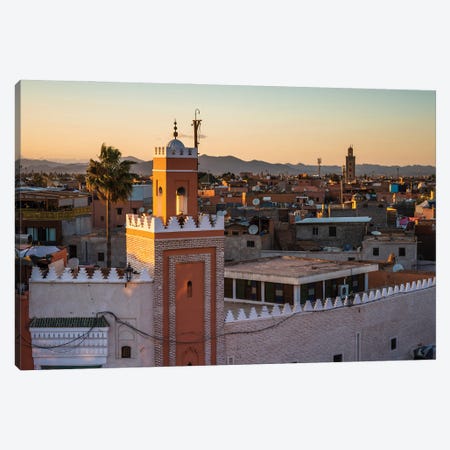 Sunset In Marrakesh III Canvas Print #TEO1316} by Matteo Colombo Canvas Wall Art