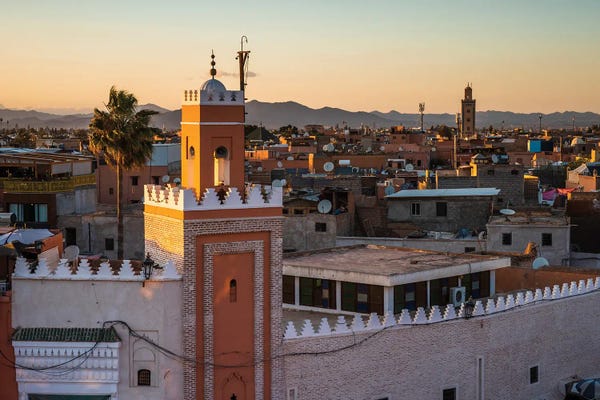 Marrakesh: Sunset In Marrakesh III by Matteo Colombo