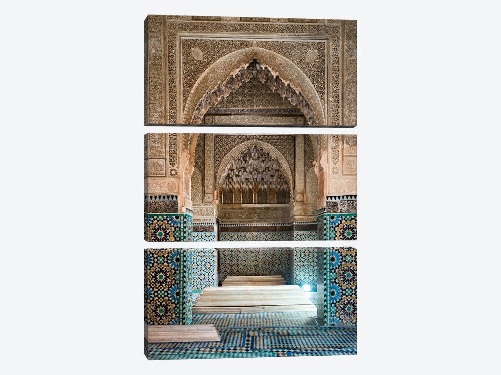 Moroccan Architecture by Matteo Colombo 3-piece Canvas Artwork