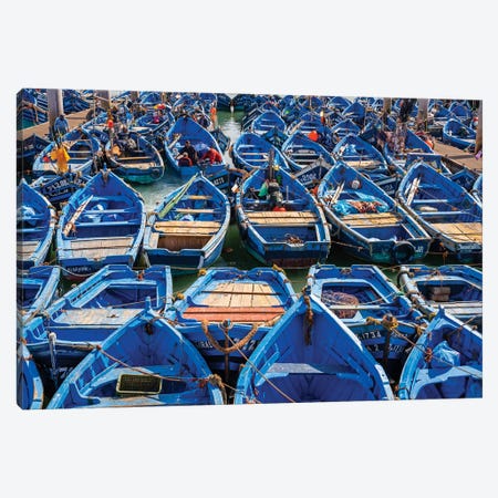 Fishing Boats, Morocco I Canvas Print #TEO1322} by Matteo Colombo Canvas Wall Art